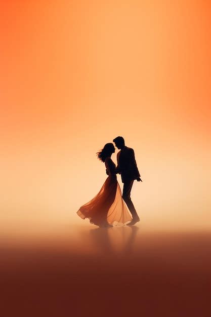 Premium Photo | Silhouette couple