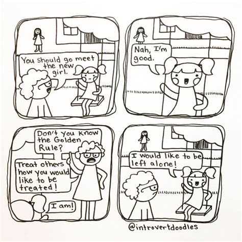 30 Illustrations That Perfectly Sum Up The Life Of An Introvert