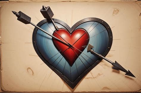 Premium Photo | Heart with Arrow