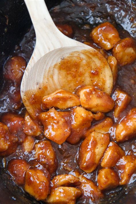 Slow Cooker Orange Chicken - Cooked by Julie