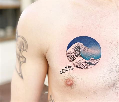 Great Wave tattoo by Andrea Morales | Photo 28706