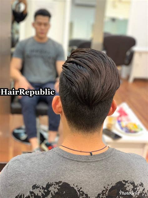 Undercut Men Back