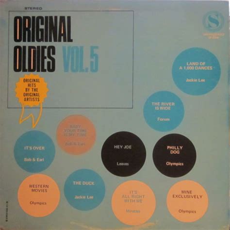 original oldies vol  vinyl lp compilation  discogs