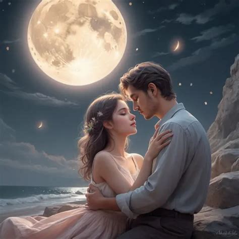 romantic novel cover, poetic, dreamy, ethereal atmos...