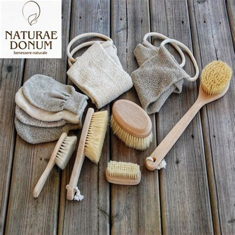 Четка за сухо четкане с дълга дръжка - Naturae Donum - Odonata Cosmetics