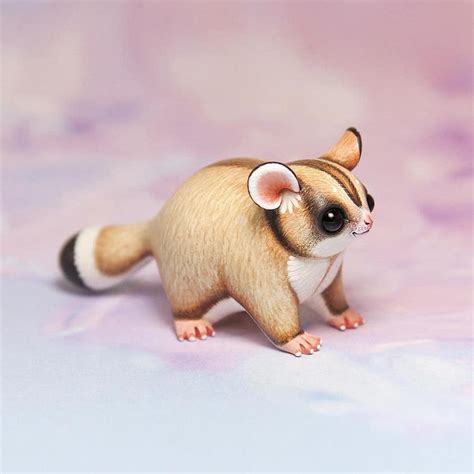 Charming Miniature Creature Totems Crafted From Clay That Bakes in the ...