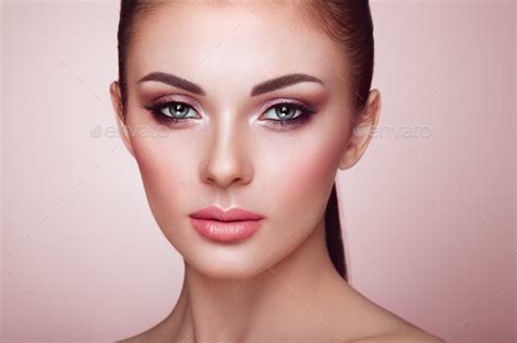 Beautiful woman face with perfect makeup Images - Search Images on ...