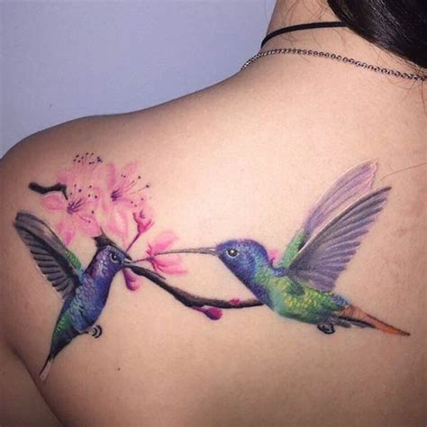 80+ Best Watercolor Hummingbird Tattoo - Meaning and Designs (2019)