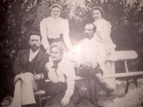 Чехов и семья Харкеевич 1899 г. Anton Chekhov, Russian Art, Authors ...