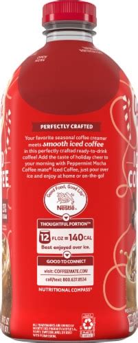 Coffee Mate® Peppermint Mocha Iced Coffee, 50 fl oz - Kroger