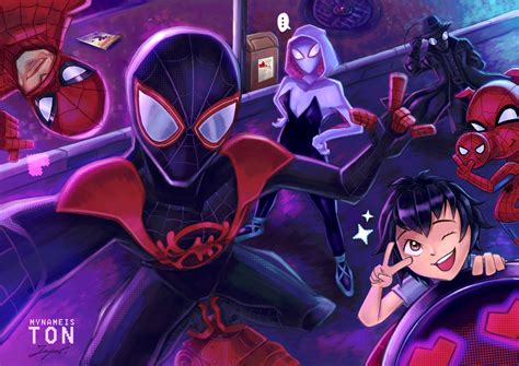 Spider-Man Into The Spiderverse Fanart by tontentotza on DeviantArt
