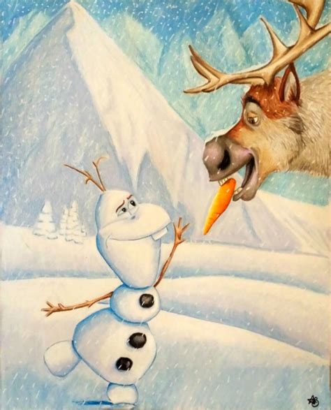 Sven Frozen Drawing at PaintingValley.com | Explore collection of Sven ...