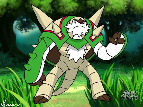 Pokemon Art Academy- Chesnaught by SusanLucarioFan16 on DeviantArt