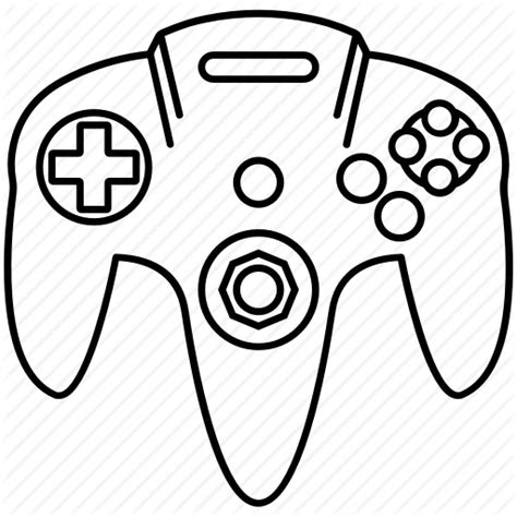 Nintendo 64 Controller Icon #278500 - Free Icons Library