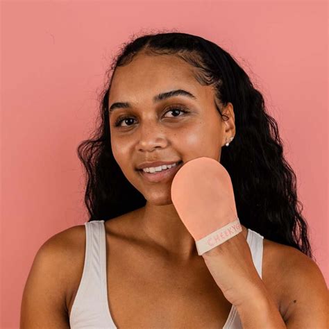 Exfoliating Face Mitt Online Australia | CHEEKYGLO ️