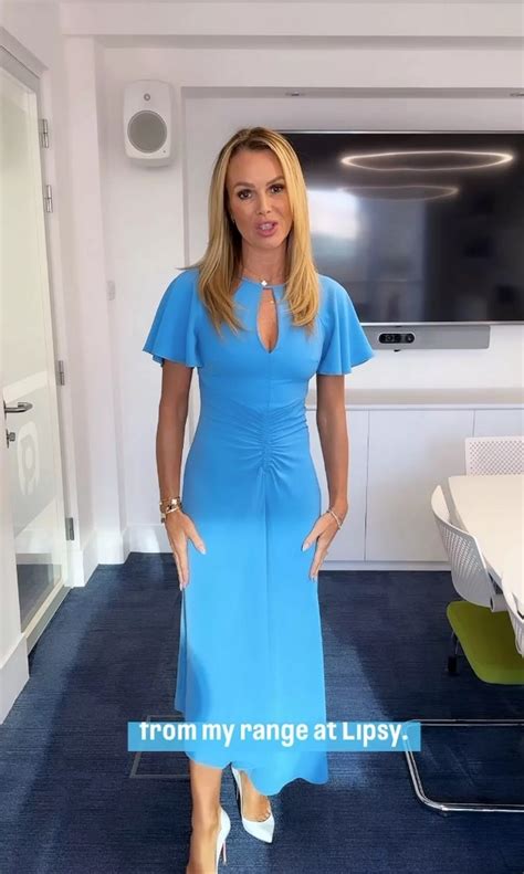 Amanda Holden goes braless in daring dress after stripping completely