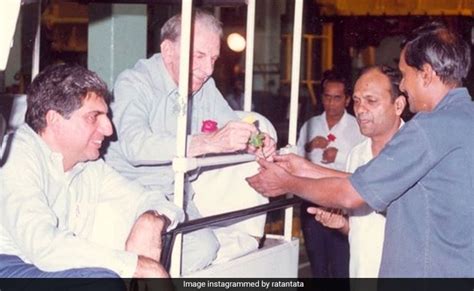 ratan tata remembers friend mentor jrd tata  instagram post