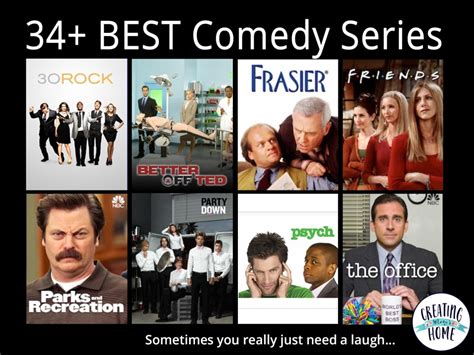 34+ of the BEST Comedy Series | creatingmaryshome.com
