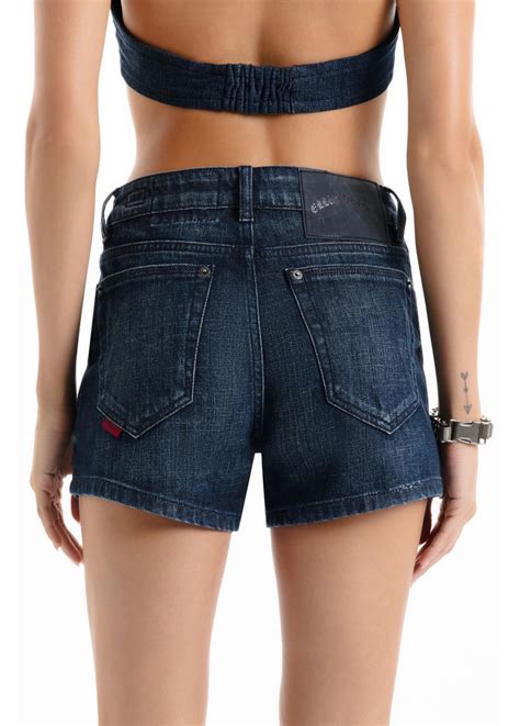 Short Blue Cross Kate Lav. Escuro