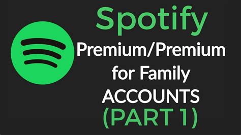 Spotify Premium Accounts – August 2017 (Spotify Premium for Family ...