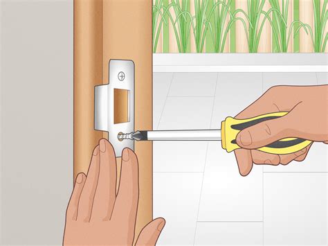 how to put door handle on