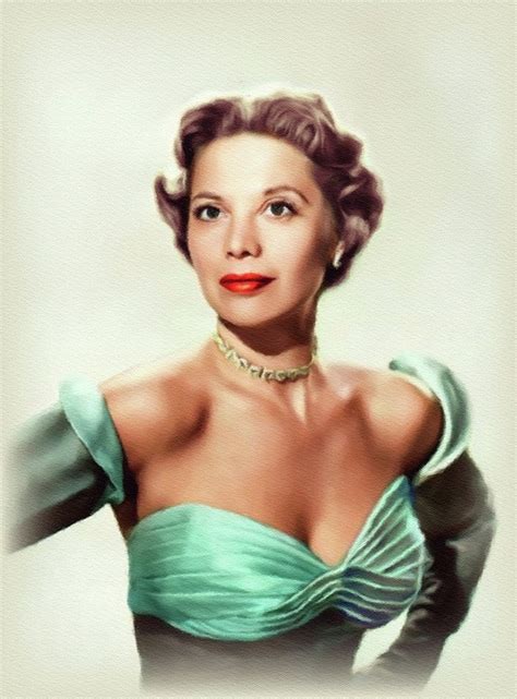 Dinah Shore, Singer and Actress Greeting Card by John Springfield