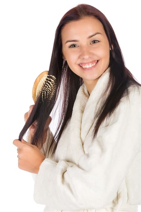 Woman Brushing Her Hair Free Stock Photo - Public Domain Pictures