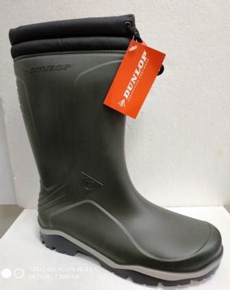 Зимни ботуши с вата DUNLOP BLIZZARD, тъмно зелени - Техно Зона