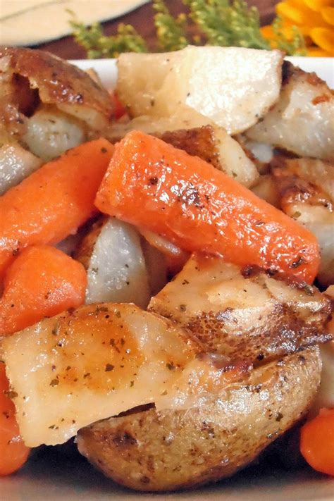 roasted ranch potatoes  carrots  onions jam hands recipe