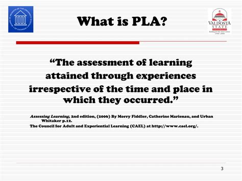 PPT - PLA Process for Students & Assessors PowerPoint Presentation - ID ...
