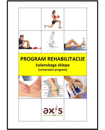 REHABILITACIJA kolena • mojAXIS.si