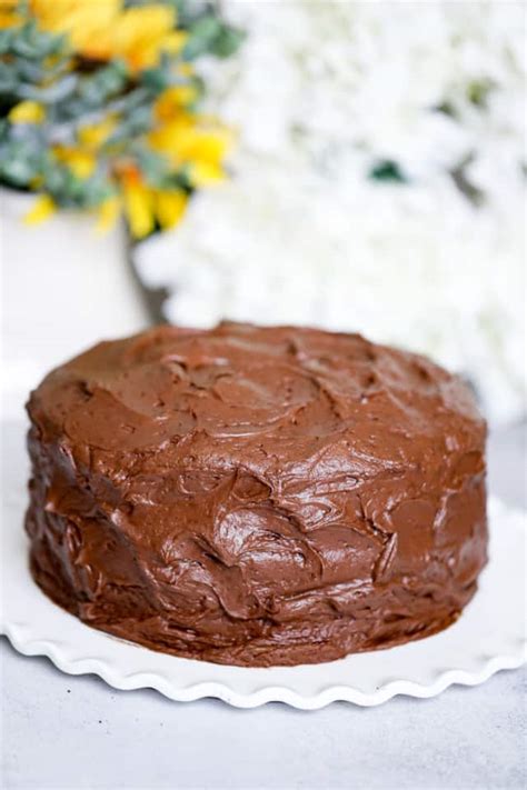 Super Easy Chocolate Cake & Frosting Recipe - The Baking ChocolaTess