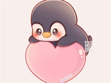 Lovely penguin CHIBI by Sai Liz on Dribbble
