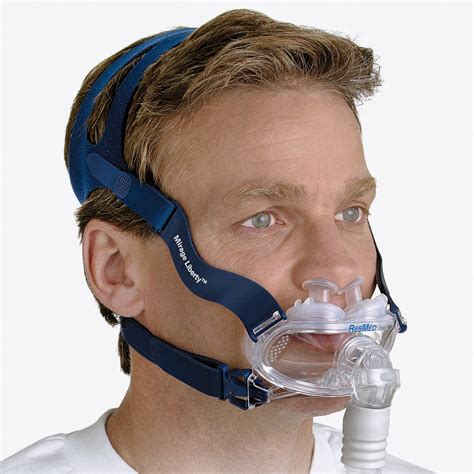 resmed mirage liberty full face cpap mask system  headgear resp nyc