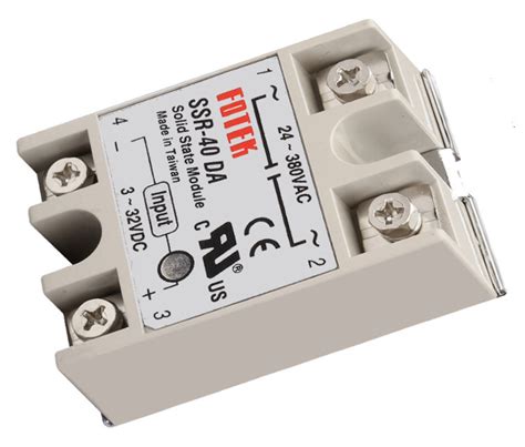 Твердотельное реле SSR-40DA - купить в магазине duino.ru