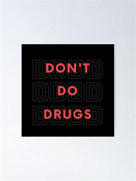 "Dont Do Drugs" Poster for Sale by razvigod | Redbubble