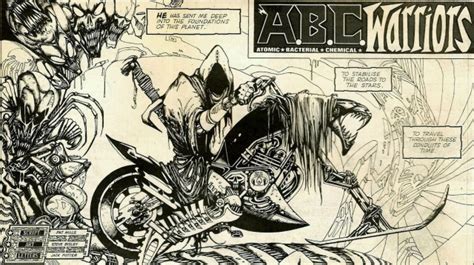 2000 AD, A.B.C. Warriors:Deadlock-Simon Bisley. With news...