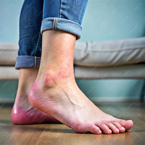 Educational Images of Swollen Ankles in Women Understanding Common