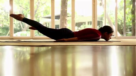 Shalabhasana - YouTube