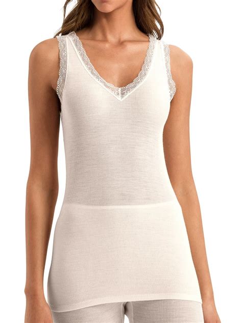 HANRO Woolen Lace Top fuer Damen 072703 | DORNBECK.de