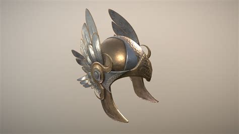 Valkyrie Helmet - 3D model by Claire Olander (@Clairemckillip) [c7bb042 ...