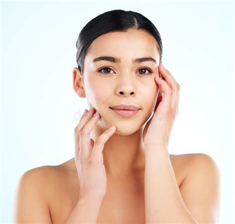 Picture Perfect Skin. Studio Portrait of an Attractive Young Woman ...