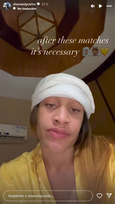 Chennedy Carter provides sneak peek into 'necessary' self-care routine