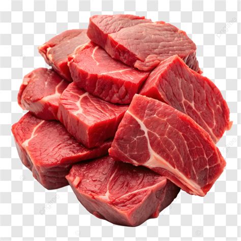 Potongan Daging Sapi Mentah, Daging Sapi, Daging Potong, Daging PNG ...