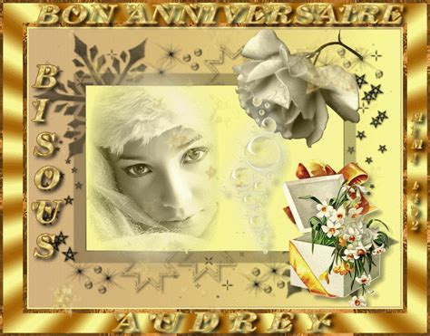 Carte Joyeux Anniversaire Audrey | tasyafiolarara site