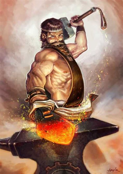 > HEFESTO dios Griego de la Forja