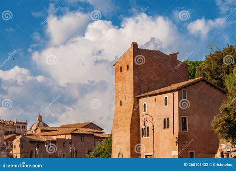 Rome historic center view stock photo. Image of medieval - 268101432