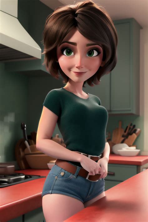 aunt cass big hero  kitchen   quantumreel  deviantart
