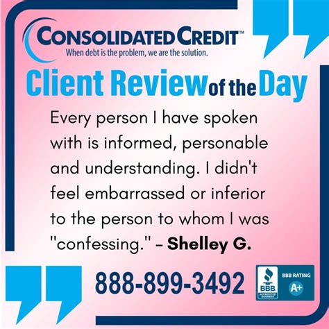 Consolidated Credit Reviews: See What Our Clients Say | Credit ...