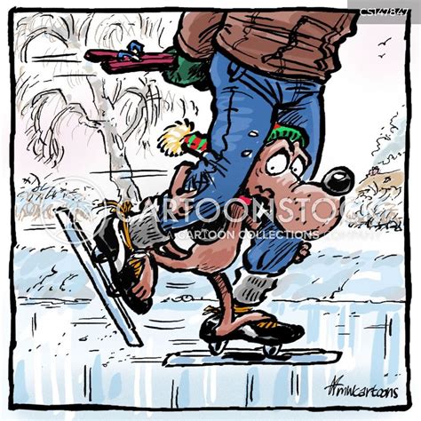 Ice Skating Cartoons and Comics - funny pictures from CartoonStock